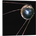 thumbnail image 1 of ARTCANVAS Sputnik 1 First Earth USSR Russian Satellite Canvas Art Print - Size: 26" x 26" (1.50" Deep), 1 of 9