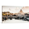thumbnail image 1 of ARTCANVAS St. Peter's Cathedral Rome Italy Canvas Art Print - Size: 26" x 18" (0.75" Deep), 1 of 9