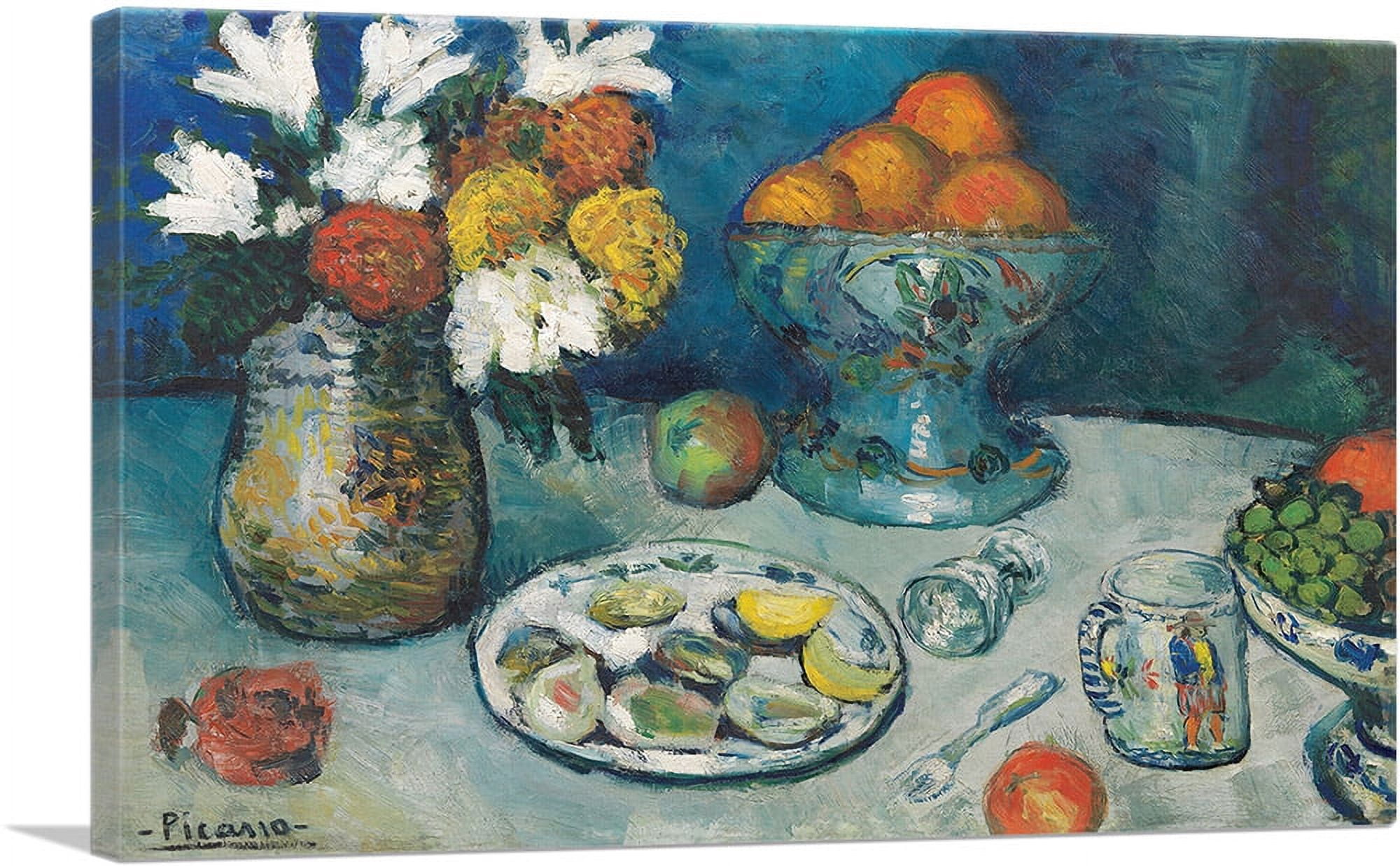 ARTCANVAS Still Life The Dessert 1901 Canvas Art Print by Pablo