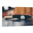thumbnail image 1 of ARTCANVAS Table Tennis Ping Pong Ball Racket Canvas Art Print - Size: 26" x 18" (1.50" Deep), 1 of 9