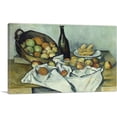 thumbnail image 1 of ARTCANVAS The Basket of Apples 1895 Canvas Art Print by Paul Cezanne - Size: 12" x 8" (0.75" Deep), 1 of 9