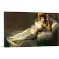 thumbnail image 1 of ARTCANVAS The Clothed Maja 1800 Canvas Art Print by Francisco De Goya - Size: 26" x 18" (0.75" Deep), 1 of 9