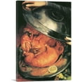 thumbnail image 1 of ARTCANVAS The Cook 1570 Canvas Art Print by Giuseppe Arcimboldo - Size: 18" x 12" (0.75" Deep), 1 of 9