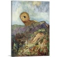 thumbnail image 1 of ARTCANVAS The Cyclops 1914 Canvas Art Print by Odilon Redon - Size: 18" x 12" (0.75" Deep), 1 of 9
