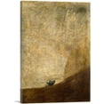 thumbnail image 1 of ARTCANVAS The Dog 1823 Canvas Art Print by Francisco De Goya - Size: 18" x 12" (1.50" Deep), 1 of 9