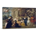 thumbnail image 1 of ARTCANVAS The Garden of Love 1634 Canvas Art Print by Peter Paul Rubens - Size: 40" x 26" (0.75" Deep), 1 of 9