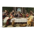 thumbnail image 1 of ARTCANVAS The Last Supper 1562 Canvas Art Print by Juan de Juanes - Size: 26" x 18" (1.50" Deep), 1 of 9