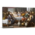 thumbnail image 1 of ARTCANVAS The Marriage Feast At Cana 1672 Canvas Art Print by Bartolome Esteban Murillo - Size: 40" x 26" (1.50" Deep), 1 of 9