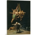 thumbnail image 1 of ARTCANVAS The Witches Flight 1798 Canvas Art Print by Francisco De Goya - Size: 18" x 12" (0.75" Deep), 1 of 9