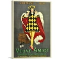 thumbnail image 1 of ARTCANVAS Veuve Amiot King of Sparkling Wines 1922 Canvas Art Print by Leonetto Cappiello - Size: 18" x 12" (0.75" Deep), 1 of 9