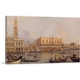 thumbnail image 1 of ARTCANVAS View of the Doge's Palace in Venice Canvas Art Print by Canaletto - Size: 18" x 12" (1.50" Deep), 1 of 9