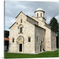 thumbnail image 1 of ARTCANVAS Visoki Decani Medieval Orthodox Christian Monastery in Pec Peja Kosovo Canvas Art Print - Size: 18" x 18" (0.75" Deep), 1 of 9