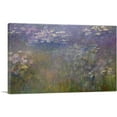 thumbnail image 1 of ARTCANVAS Water Lilies 1915-1926 Canvas Art Print by Claude Monet - Size: 60" x 40" (0.75" Deep) (3-Piece), 1 of 9