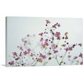 thumbnail image 1 of ARTCANVAS Wild Pink Flowers Home Decor Rectangle Canvas Art Print - Size: 18" x 12" (0.75" Deep), 1 of 9