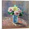 thumbnail image 1 of ARTCANVAS Yellow And Red Roses In a Crystal Vase 1887 Canvas Art Print by Gustave Caillebotte - Size: 26" x 26" (1.50" Deep), 1 of 9