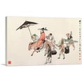 thumbnail image 1 of ARTCANVAS Zhong Kui In Parade Canvas Art Print by Ni Tian - Size: 26" x 18" (0.75" Deep), 1 of 9