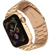 ARTCHE Compatible with Apple Watch Band Series 10 42mm 9 8 7 41mm Series 6 SE/SE2 5 4 40mm Series 3 38mm, Watch Bands for iWatch Band Stainless Steel Straps, Ro