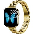thumbnail image 1 of ARTCHE for Apple Watch Band Women 42mm 41mm 40mm 38mm, for iWatch Band SE Series 10/9/8/7/6/5, Gold, 1 of 5