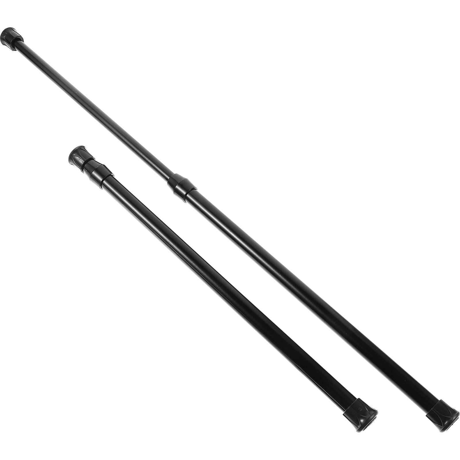 ARTEA 2pcs Expandable Curtain Rods Window Curtain Rods Window Punch Free Curtain Rod Metal Clothes Rods