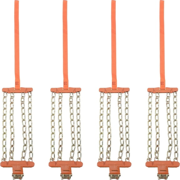 Supvox Sturdy Nonslip Car Wheel Chains Manganese Steel for Bad Weather
