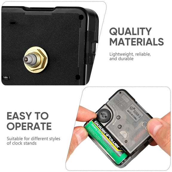 ARTEA Quartz DIY Wall Clock Movement Mechanism Battery Operated DIY Repair Parts Replacement