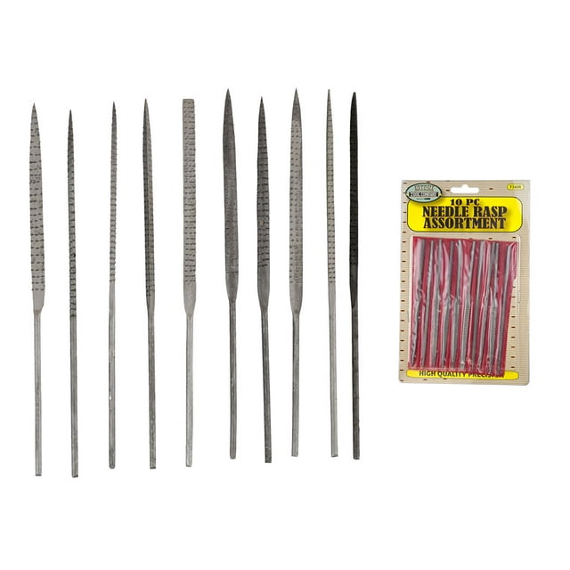 ARTESIA TOOL 10-Piece Carbon-Steel Needle Rasp Files | Variety Set ...