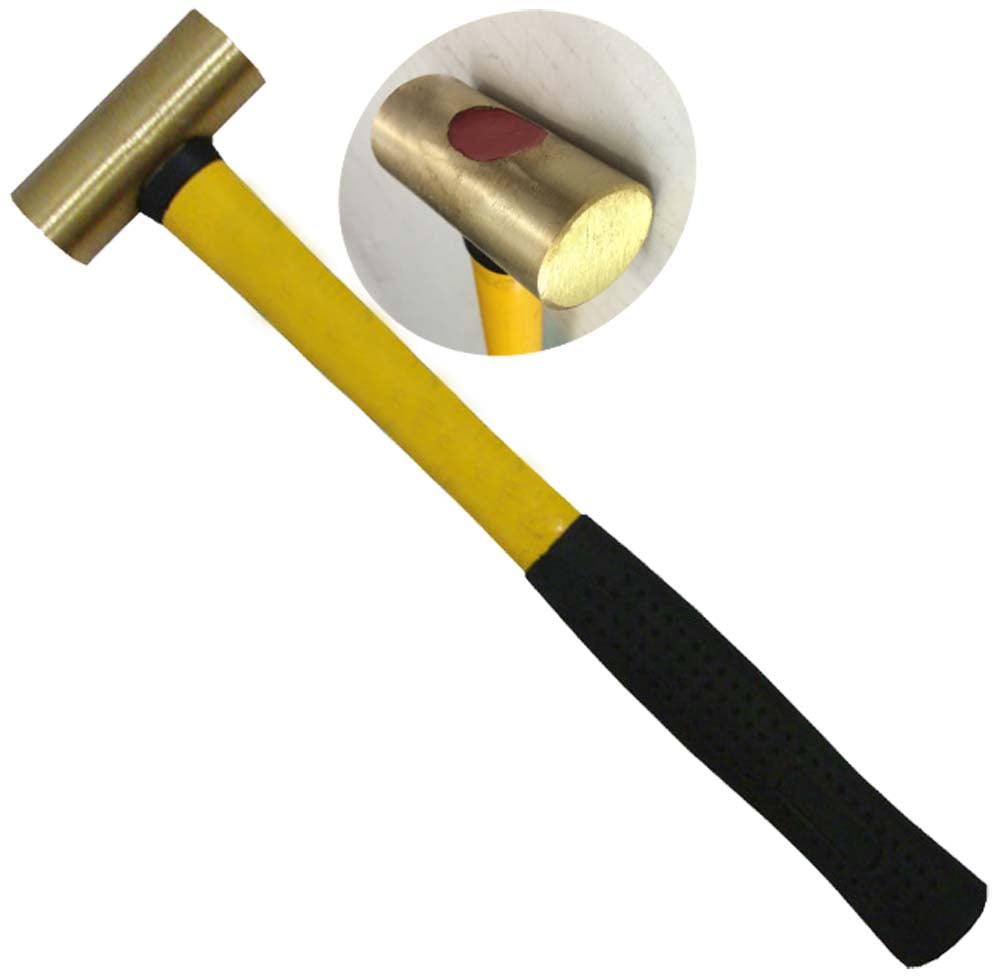 ARTESIA TOOL 10 (25.4 cm) Double Headed Nylon Hammer | 1 Non-Marring  Nylon Head Diameter | Ergonomic Wooden Handle | Great For Jewelry Making