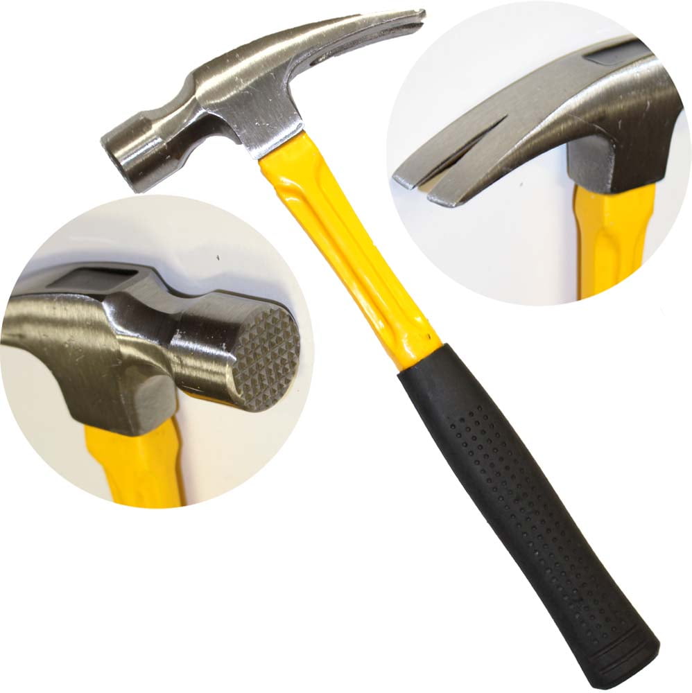 ARTESIA TOOL 24 oz. Framing Hammer | Polished Carbon Steel Head | Fiberglass Handle | Precise & Powerful | Ideal for Contractors & DIY Projects