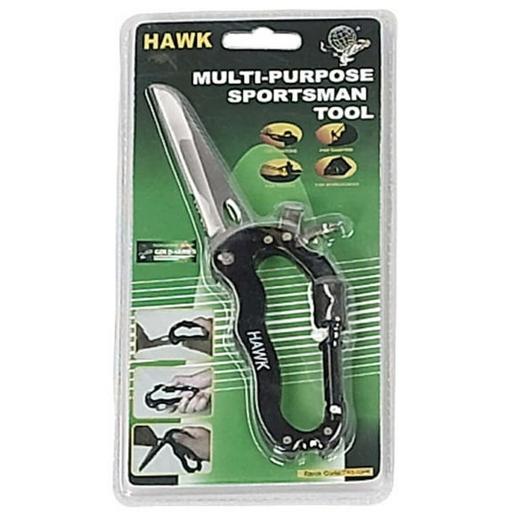 ARTESIA TOOL 3" (7.6 cm) Multi-Function Tool | Stainless Steel | Carabiner Knife with Integrated Screwdrivers, Bottle Opener & Durable Die-Cast Aluminum Frame | Outdoor Adventure Essential