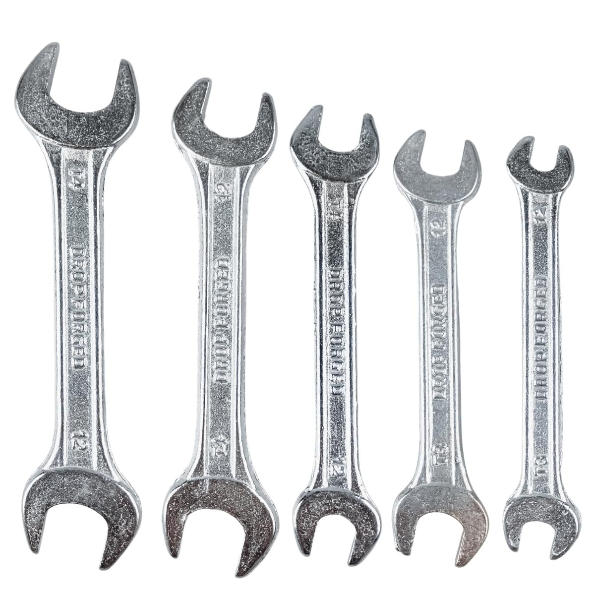 ARTESIA TOOL 5 Piece Set Double Open Ended Spanner Wrenches  10 Sizes From 6mm to 15mm  Storage Case Included  Must Have Tool To Any Home & Work Tool Kits