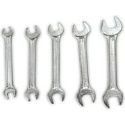 ARTESIA TOOL 5 Piece Set Double Open Ended Spanner Wrenches | 10 Sizes From 6mm to 15mm | Storage Case Included | Must Have Tool To Any Home & Work Tool Kits