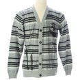 thumbnail image 1 of ARTFUL DODGER Men's Conspire Cardigan Sz 2XL Heather Grey, 1 of 2