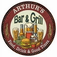 thumbnail image 1 of ARTHUR'S Bar and Grill 12" Round Metal Sign Kitchen Wall Decor 200120020247, 1 of 1