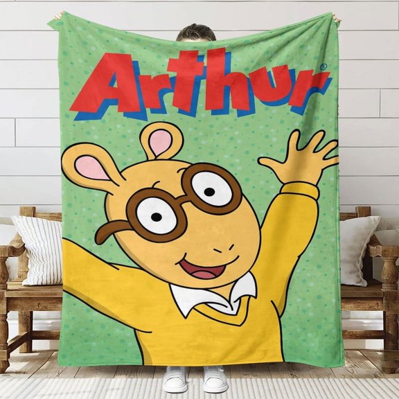 ARTHUR Throw Blanket Gifts for Fans Lover Girls Boys Women Present Hoodie Him Bed 30"x40"
