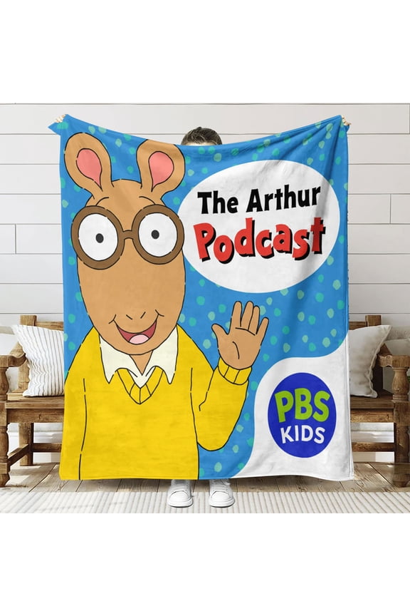 ARTHUR Throw Blanket Gifts for Fans Lover Girls Boys Women Present Hoodie Him Bed 40"x50"