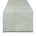 thumbnail image 1 of ARTICHOKE ECO-FRIENDLY CHAMBRAY FINE RIBBED TABLE RUNNER 13x72, 1 of 4