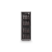 ARTICO Beverage Cooler   Built-in or Freestanding, Smart Temperature Control, Ultra-Quiet Operation, LED Lighting, Compressor Cooling, Modern Design Black, 72 Bottles