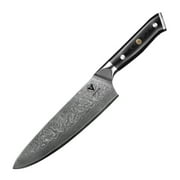 ARTIDGE 8IN Chef Knife 67-Layer Damascus Steel Kitchen Knifefor Precision Slicing, Meat, Vegetables & Sushi, Suit for Home and Commercial Use with G10 Handle