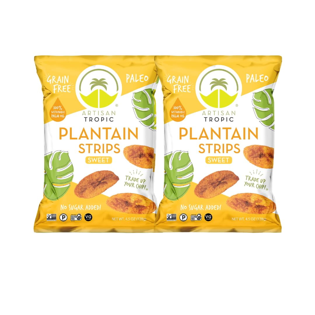 ARTISAN TROPIC Plantain Strips OIF8 - Vegan, Paleo, Gluten Whole 30 ...