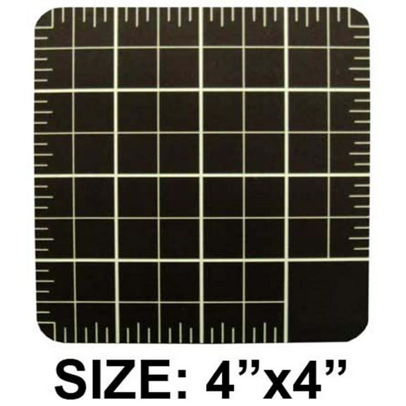 ARTIST'S BEST (2 Pack) Self-Healing "Mini" Cutting Mat | 4" x 4" (10.2 x 10.2 cm) Design | Grided Surfaces | Lightweight & Portable | Protective & Durable | Protect Worksurfaces