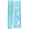 thumbnail image 1 of ARTIST'S BEST 2 Piece Plastic Numbers, Letters & Shapes Rulers Set | 12" (30.5 cm) & 12.5" (31.8 cm) Stencils | Dual-Scale Markings | Enhance Your Creative Projects, 1 of 4