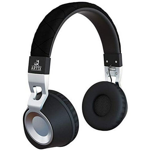 ARTIX CL650 Headphones On-Ear Wired Earphones, Lightweight, Foldable, Adjustable Headset w/Built in Microphone for Travel, Sp