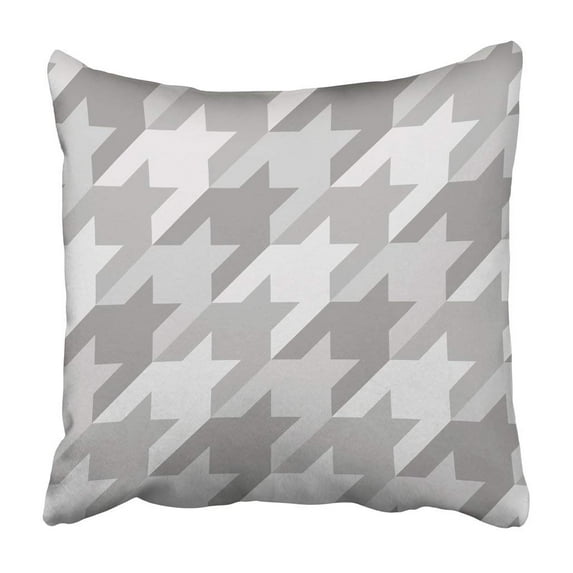ARTJIA Abstract Pattern Design With Houndstooth Mosaic Material Bats Blazer Blend Broken Pillowcase Cover 20x20 inch