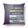 thumbnail image 1 of ARTJIA An Inspirational Quote By Unknown Source On Blue With A Stack Of Books Pillowcase Pillow Cushion Cover 20x20 inch, 1 of 1