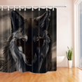 thumbnail image 1 of ARTJIA Animals Decor Watercolor Wolf with Horrible Eyes with for Polyester Fabric Bathroom Shower Curtain 66x72 inches, 1 of 1