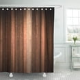 thumbnail image 1 of ARTJIA Brown Earth Orange Copper and Pale Peach Abstract with Cool Glass and Vintage Stripe Design Pink Shower Curtain 60x72 inch, 1 of 1