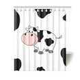 thumbnail image 1 of ARTJIA Cute Cow Cartoon Bathroom Waterproof Fabric Shower Curtain 66x72 inches, 1 of 2
