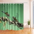 thumbnail image 1 of ARTJIA Insects Decor Little Dragonflies on Timbo Polyester Fabric Bathroom Shower Curtain 66x72 inches, 1 of 1