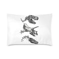thumbnail image 1 of ARTJIA Jurassic Bloom Deisign Pillowcase Pillow Cover Two Sides Printing 20x30 Inches, 1 of 1