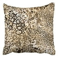 thumbnail image 1 of ARTJIA Leopard Leopard Print Leopard Flowers Pattern Pillowcase Cover Cushion 18x18 inch, 1 of 1